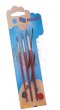 Ecsetkszlet no 2-6-10 fa Pulse kerek
