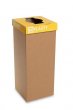 Szelektív hulladékgyűjtő újrahasznosított szlovák felirat 50L Recobin Office sárga