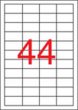 Etikett 48,5x25,4mm Apli 1100 etikett/csomag