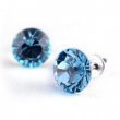 Flbeval aquakk Swarovski kristllyal 8mm Art Crystella
