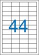 Etikett 48,5x25,4mm Victoria 4400 etikett/csomag