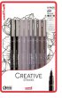 Rajzmarker kszlet Uni PIN Creative Strokes 8 klnbz vonalvastagsg 4 szn