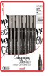 Rajzmarker kszlet Uni PIN Calligraphy 8 klnbz vonalvastagsg fekete