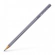 Grafitceruza B hromszglet Faber-Castell Sparkle gyngyhz szrke