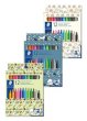 Filctoll kszlet 1mm kimoshat vegyes mintj csomagols Staedtler 325 12 klnbz szn