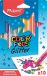 Filctoll készlet 2,8mm csillámos Maped ColorPeps Glitter 10 különböző szín