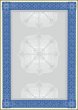 Előnyomott papír A4 185g Sigel Oklevél kék