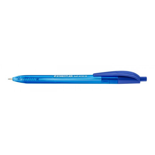 Staedtler Golyóstoll 1mm nyomógombosBall 4230 M kék