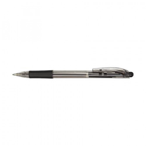 Pentel Golyóstoll 0,35mm nyomógombosBK417 fekete