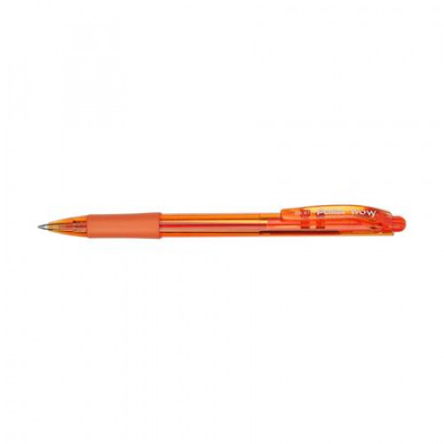 Pentel Golyóstoll 0,35mm nyomógombosBK417 narancs