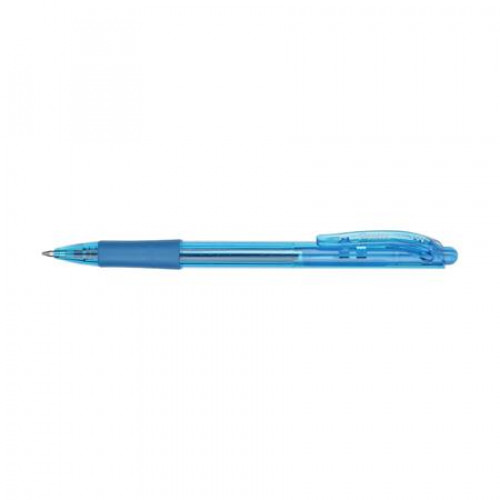 Pentel Golyóstoll 0,35mm nyomógombosBK417 világoskék
