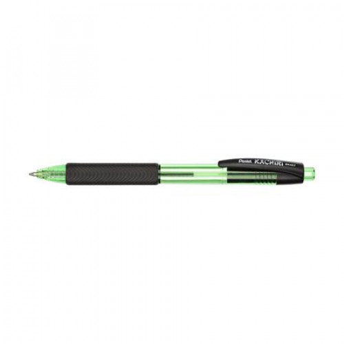 Pentel Golyóstoll 0,35mm nyomógombosKachiri BK457 zöld