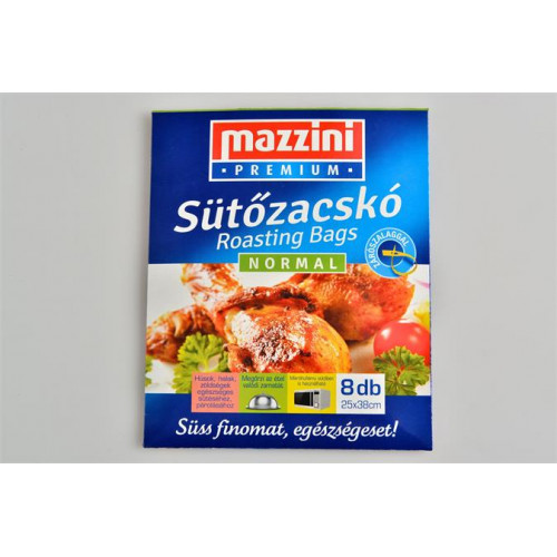 Mazzini Sütőzacskó normál 8db 25x38cmPremium