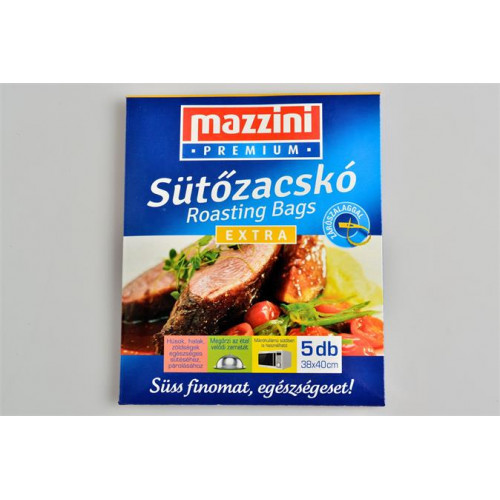 Mazzini Sütőzacskó extra 5db 38x40cmPremium
