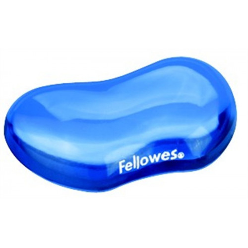 Csuklótámasz egérhez géltöltésű Fellowes Crystals Gel kék