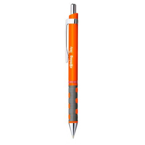 Rotring Golyóstoll 0,8mm nyomógombos neonnarancs tolltestTikky kék