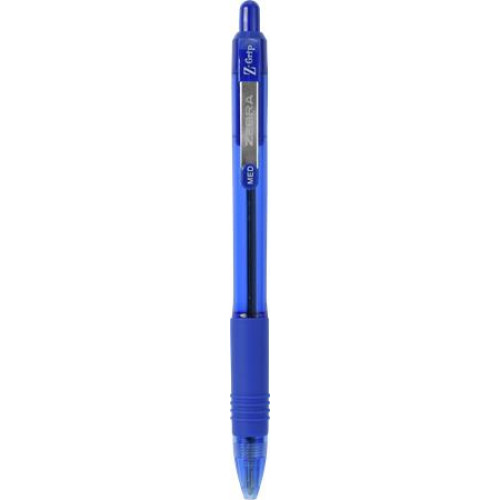 Zebra Golyóstoll 0,27mm nyomógombosZ-Grip kék