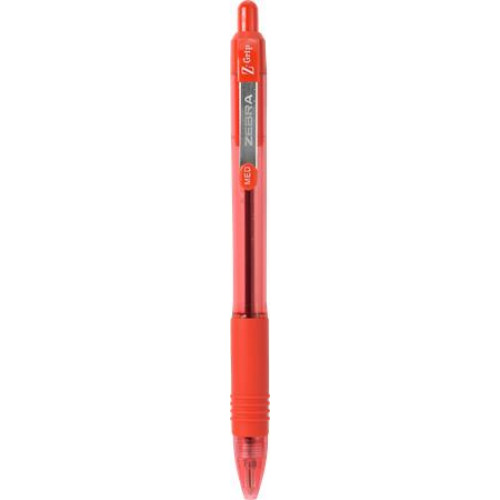 Zebra Golyóstoll 0,27mm nyomógombosZ-Grip piros