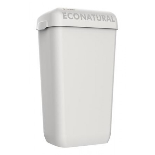 Lucart Hulladékgyűjtő falra szerelhető 23l 55,8x34,5x23cmEcoNatural Flow fehér