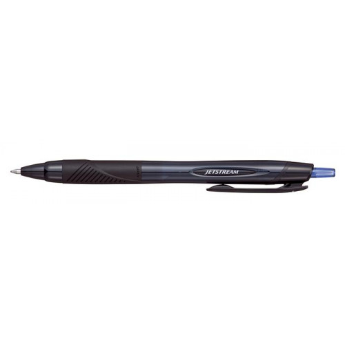 Uni Golyóstoll 0,35mm nyomógombos fekete tolltestSXN-157S Jetstream Sport Eco kék