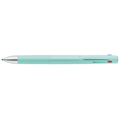 Zebra Golyóstoll 0 24mm nyomógombos háromszínűBlen 3C kékeszöld test