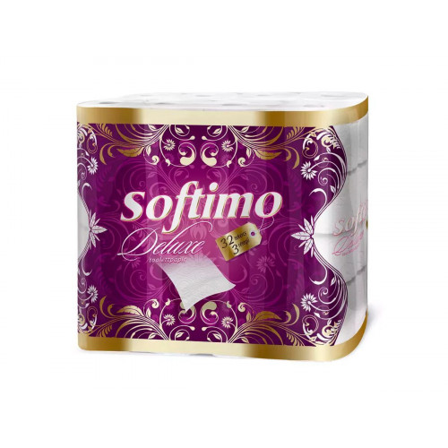 Softimo Toalettpapír 3 rétegű 32 tekercsesDeluxe