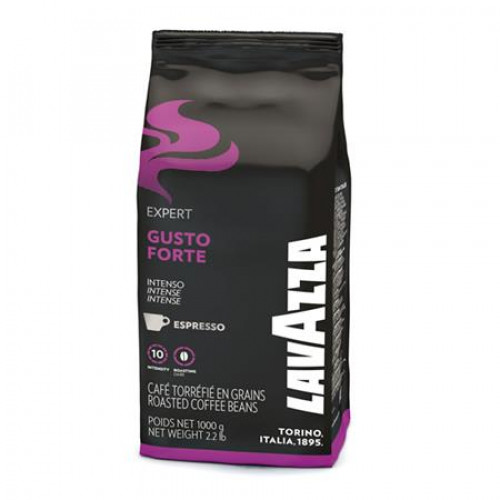 Lavazza Kávé pörkölt szemes 1000gGusto Forte (fekete)