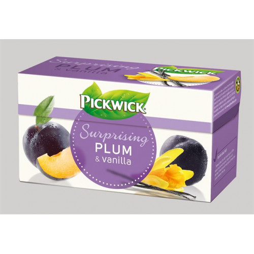 Pickwick Gyümölcstea 20x2gFruit Fusion szilva vanília fahéj