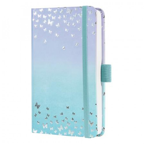 Sigel Naptár A6 heti 2026 kemény borítóJolie Butterfly Confetti Sky