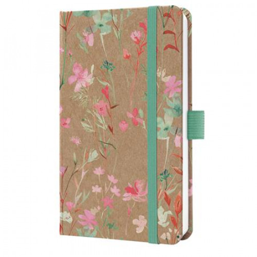 Sigel Naptár A6 heti 2026 kemény borítóJolie Green Floral Serenity