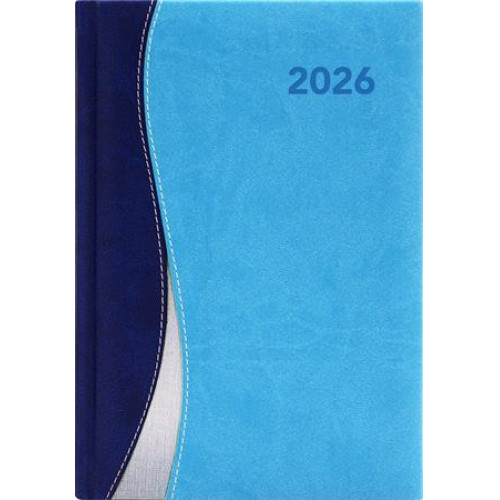 Dayliner Naptár tervező A5 hetiDubai kék-világoskék (2026)