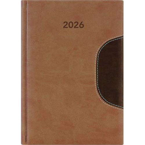 Dayliner Naptár tervező B5 hetiMemphis barna-csokoládé (2026)