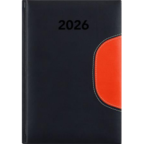 Dayliner Naptár tervező B6 hetiMemphis fekete-narancs (2026)