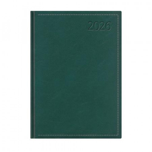 Toptimer Naptár tervező A4 hetiTraditional zöld (2026)