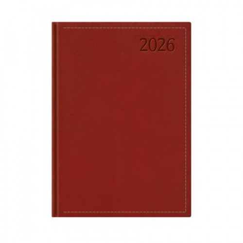 Toptimer Naptár tervező B5 hetiTraditional bordó (2026)