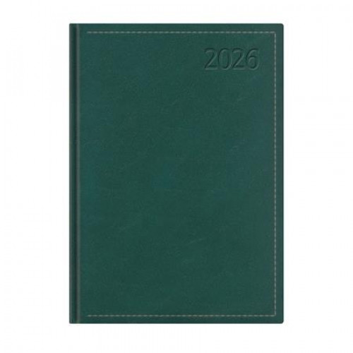 Toptimer Naptár tervező B5 napiTraditional zöld (2026)