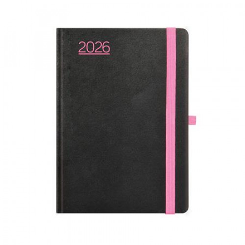 Toptimer Naptár tervező A5 napiNero fekete-pink (2026)