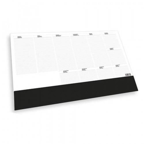 Toptimer Könyökalátét 576x407 mm heti tervezővelT110 fekete