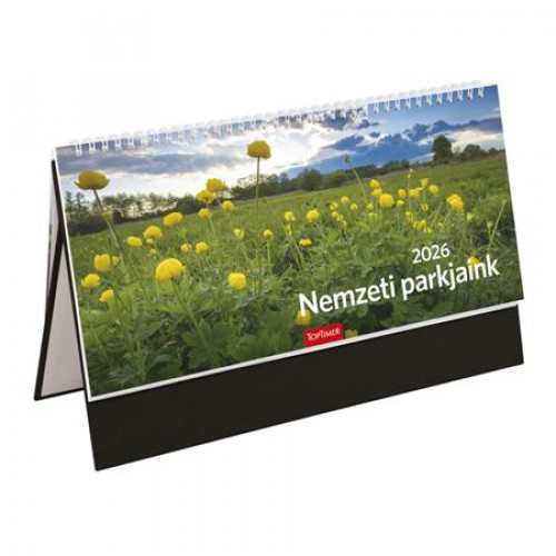 Toptimer Naptár asztali állóNemzeti Park (2026)
