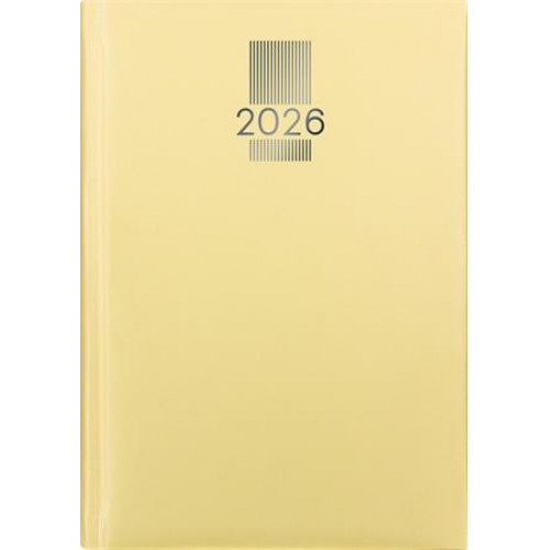 Dayliner Naptár tervező A5 napiMyPastel sárga (2026)