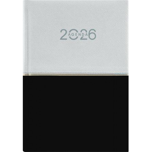 Dayliner Naptár tervező A5 napiContrast fehér-fekete (2026)