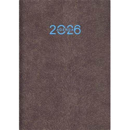 Dayliner Naptár tervező A5 napiAnimal Grizzly-szürkésbarna (2026)