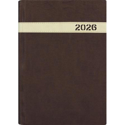 Dayliner Naptár tervező A5 napiThe Boss barna (2026)