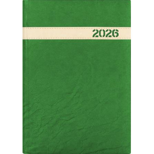 Dayliner Naptár tervező A5 napiThe Boss zöld (2026)