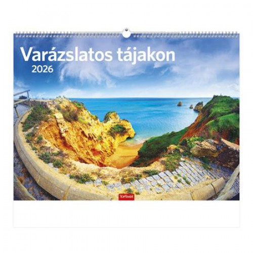 Toptimer Naptár faliVarázslatos tájakon (2026)