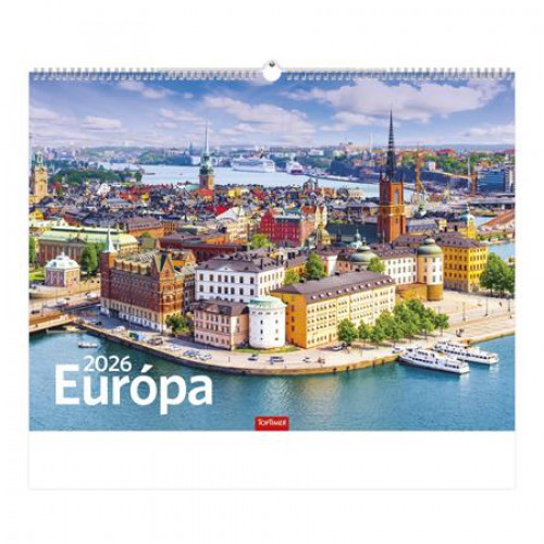 Toptimer Naptár faliEurópa (2026)