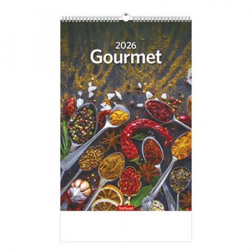 Toptimer Naptár faliGourmet (2026)