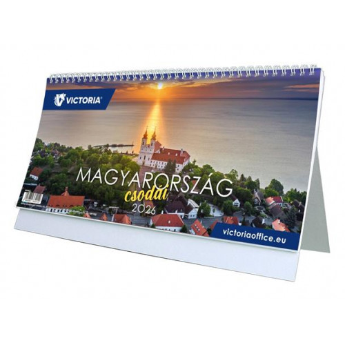 Victoria Office Naptár asztali állóMagyarország Csodái (2026 évi)