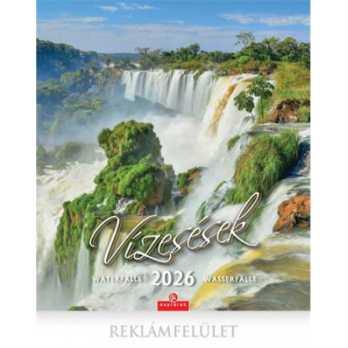 Csg Naptár faliVízesések (2026)