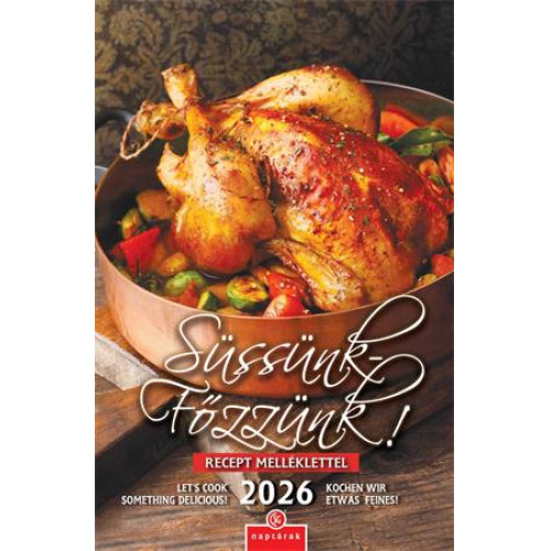 Csg Naptár faliSüssünk-Főzzünk (2026)